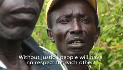 Without Justice, people will have no respect for each other.