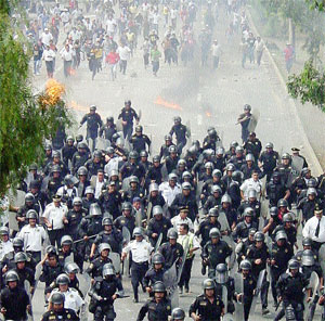 Demonstration in San Salvador Atenco